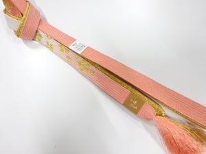 未使用品　正絹　手組帯締め